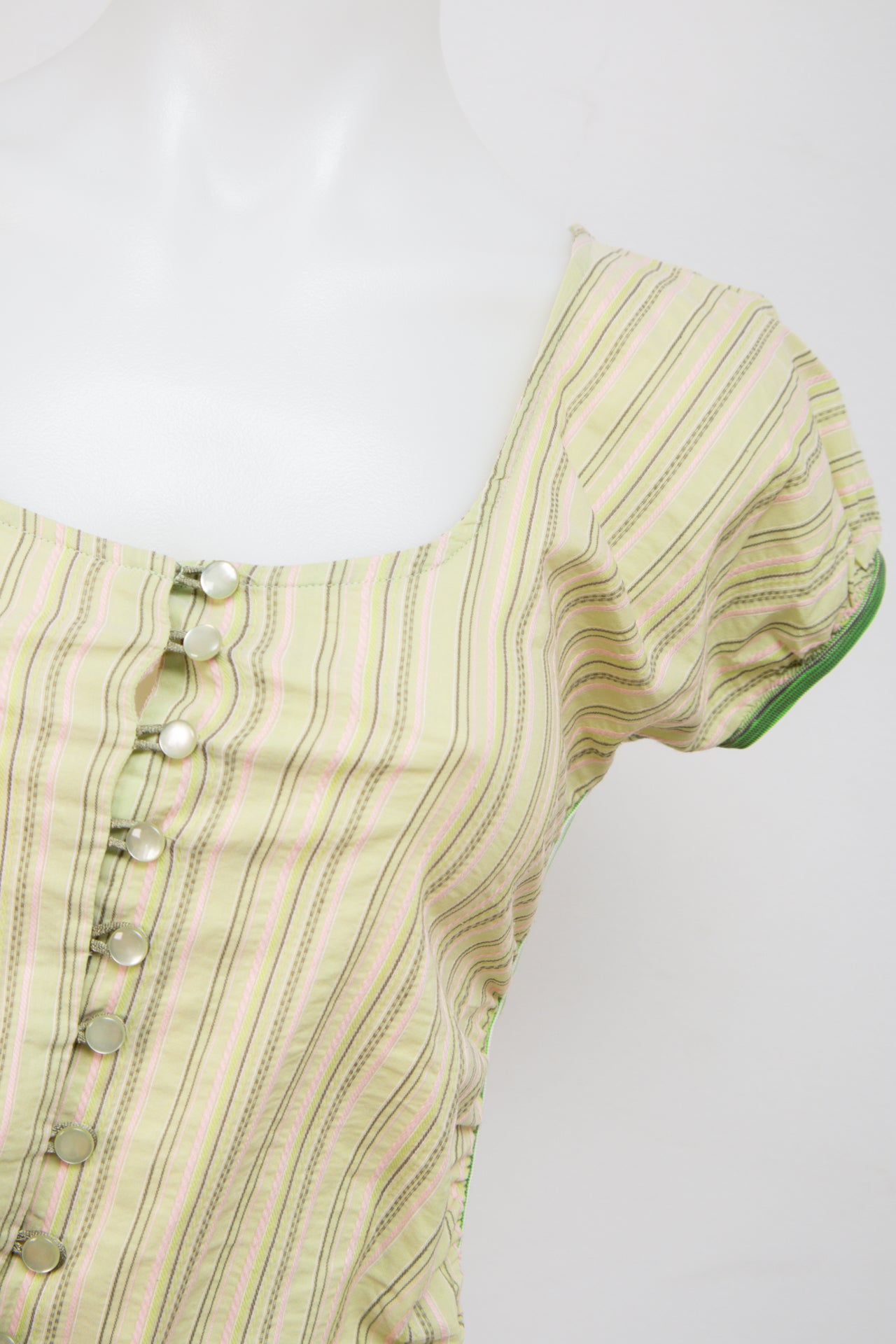 #040 GLOBE Line Cami Top Yellow | c. 201 | Size 8