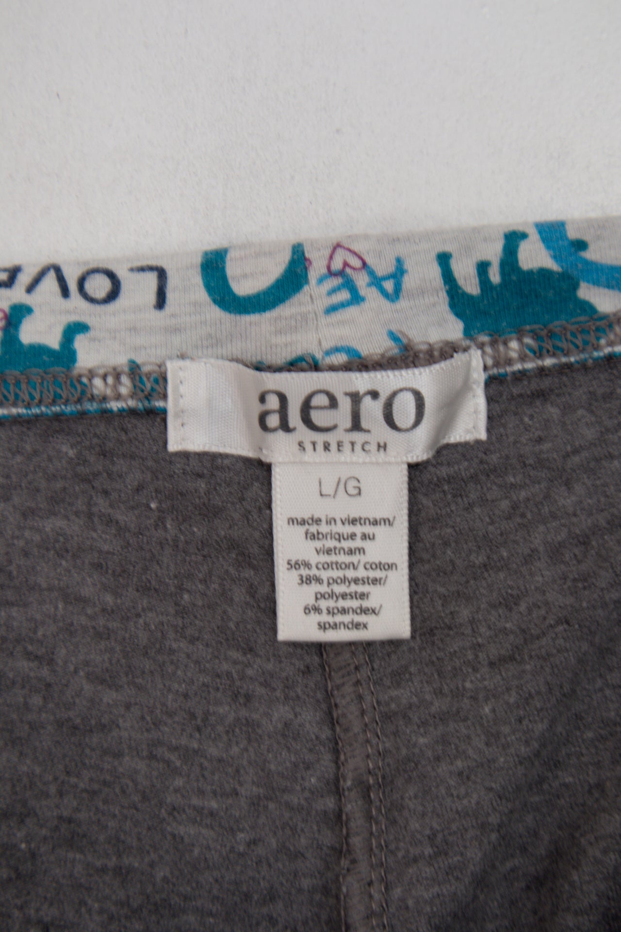 #175 Aero Pants Gray | c. 196 | Size 8