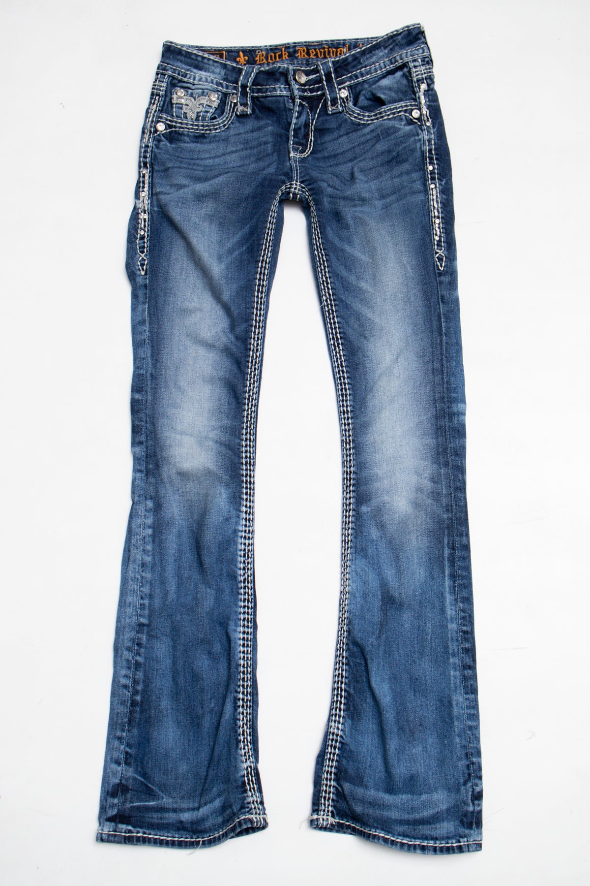 #124 Rock Revival Jeans Blue | c. 209 | Size 6