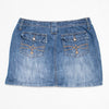 #055 Faded Glory Mini Skirt Blue | c. 204 | Size 10