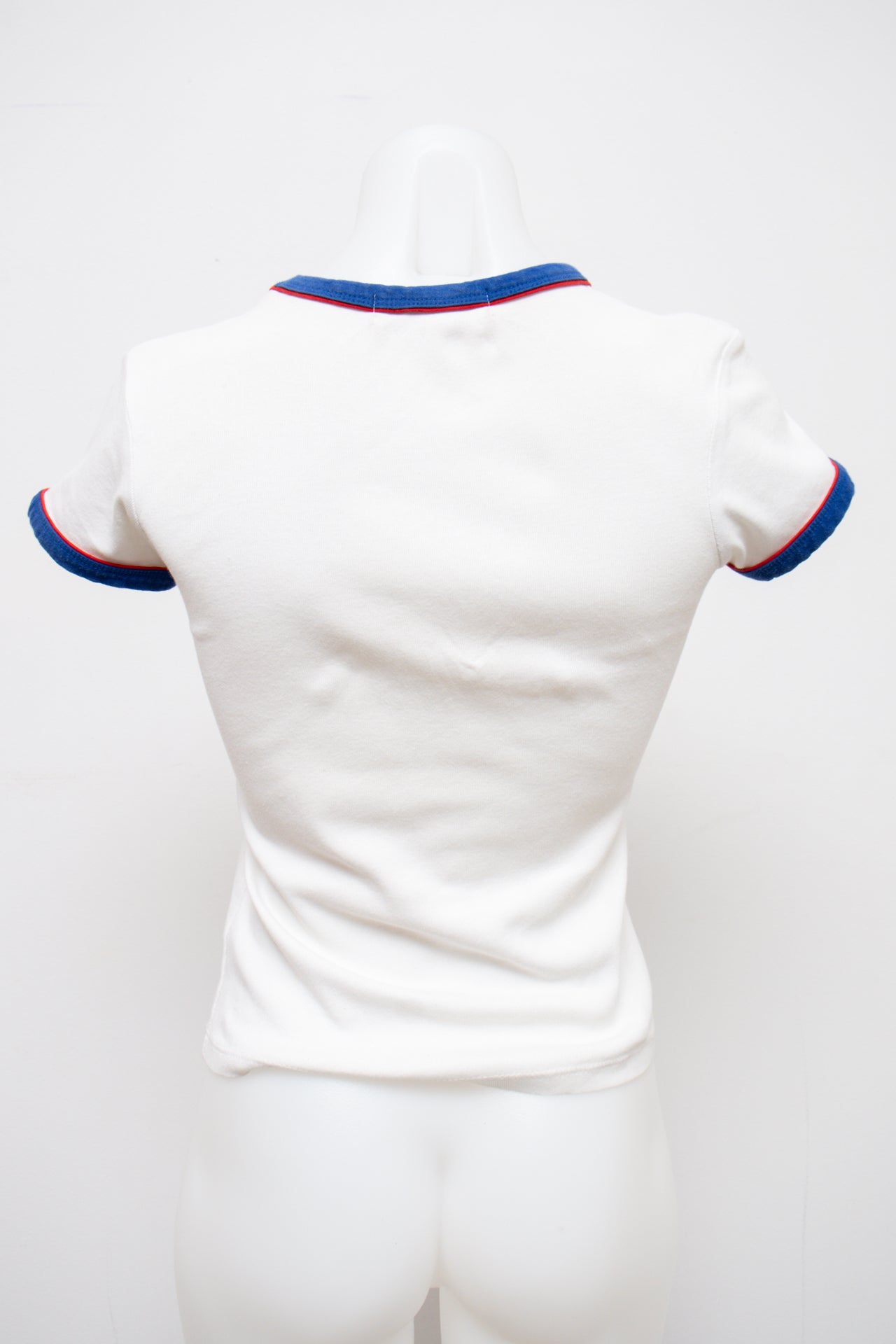 #047 Zara Traf T-shirt White | c. 203 | Size 8