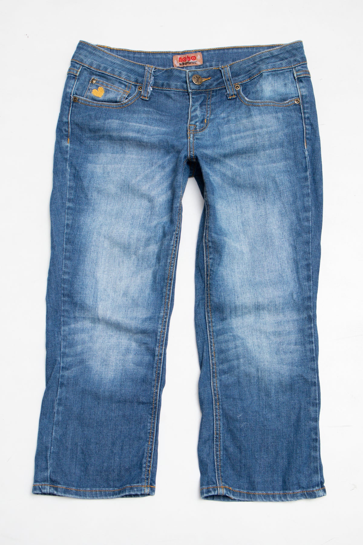 #110 Nobo A La Boundaries Capris Blue | c. 209 | Size 9