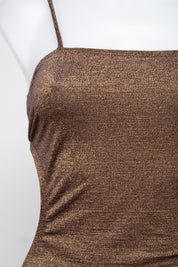 #099 Short Sleeve Brown | c. 210 | Size 8