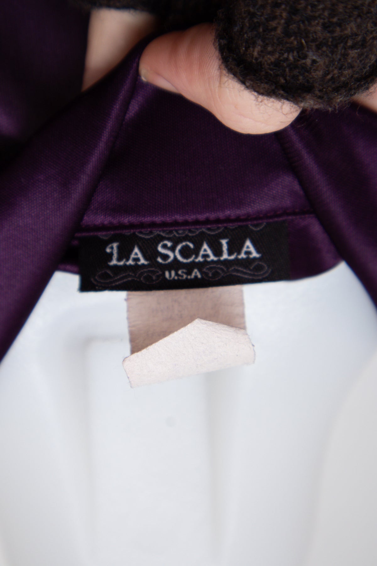 #054 La Scala Short Sleeve Purple | c. 209 | Size 6/8