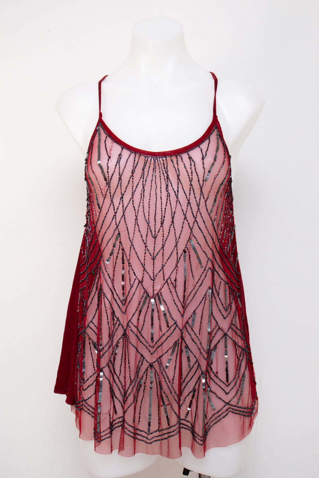 #014 Vanity Camisole Top Red | c. | Size 12