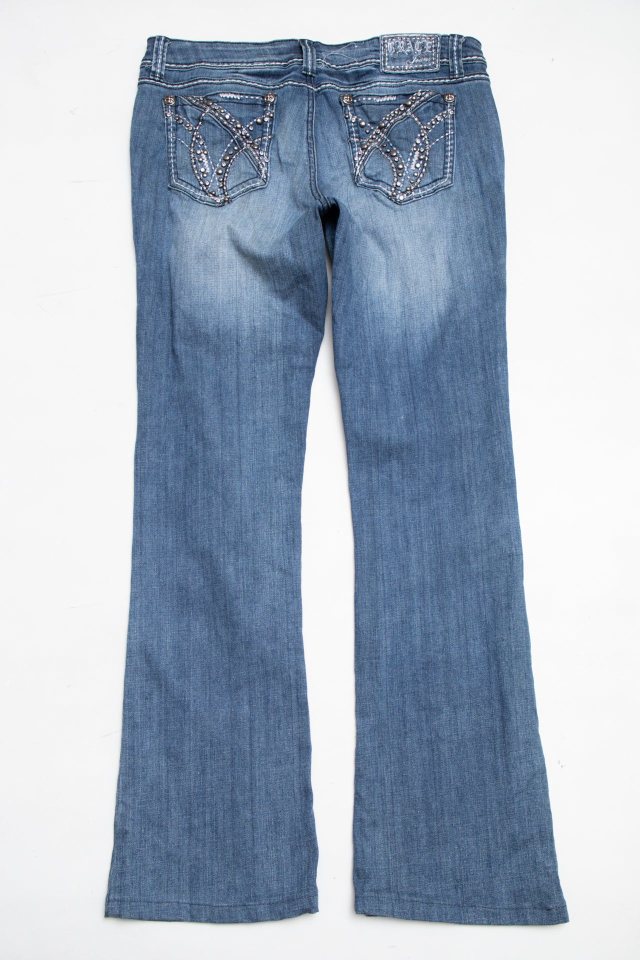 #073 Grace In L.a. Jeans Blue | c. 206 | Size 12
