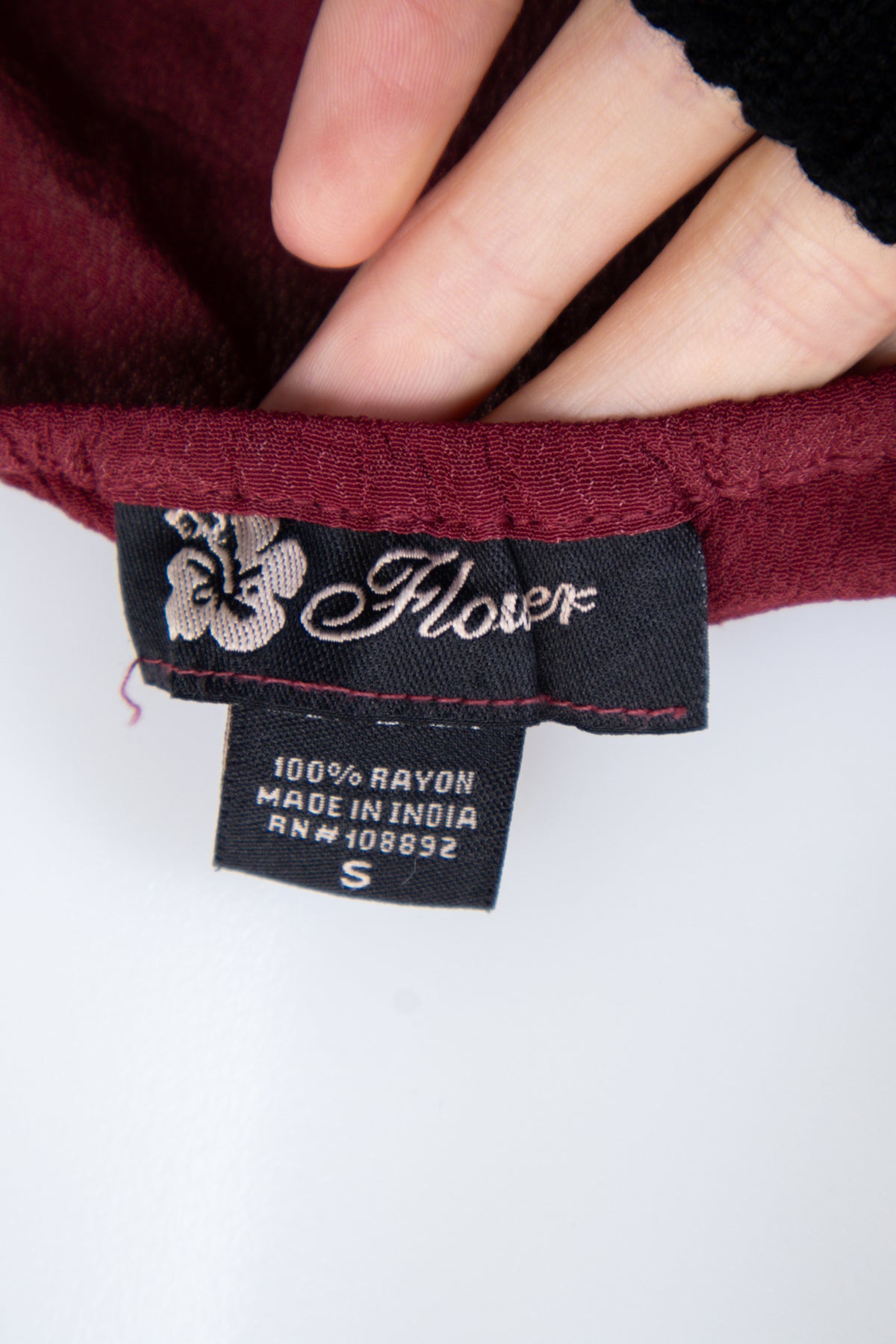 #124 Flower Camisole Red | c. 207 | Size 8