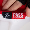 #074 Pass Passager T-shirt Red | c. 199 | Size 10