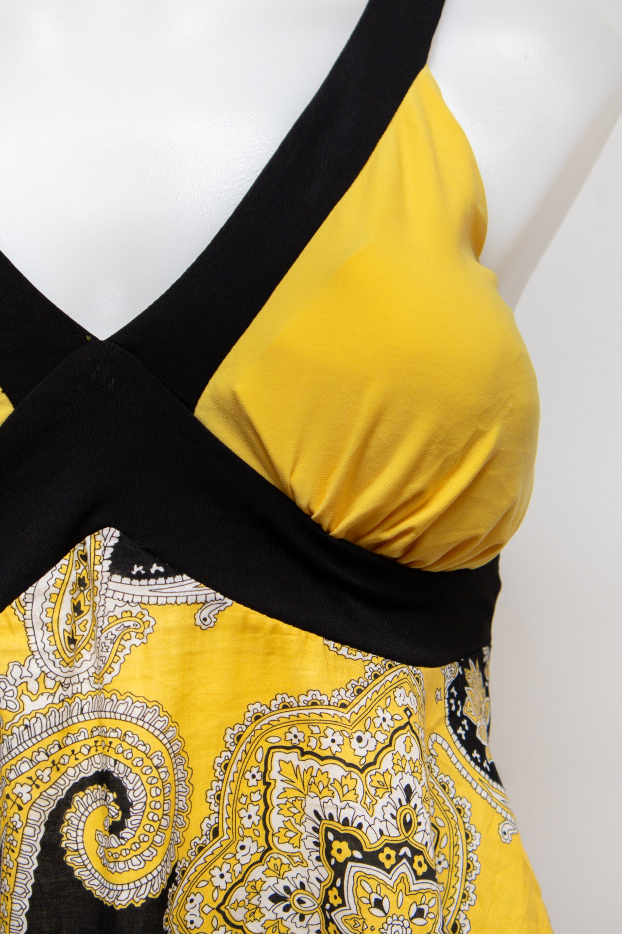#198 Cato Mini Dress Yellow | c. 189 | Size 8