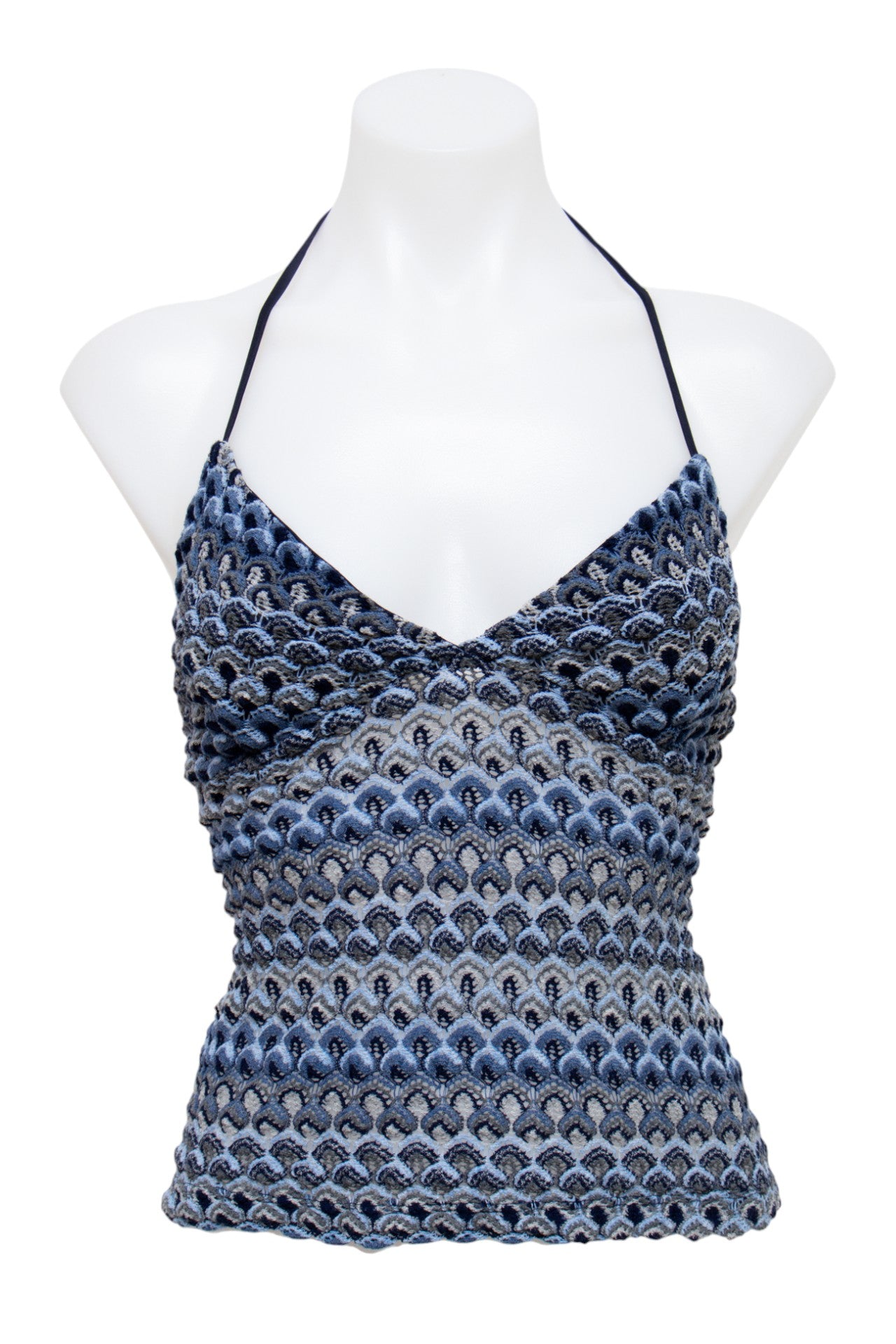 #021 Ancien Cami Top Blue | c. 203 | Size 8