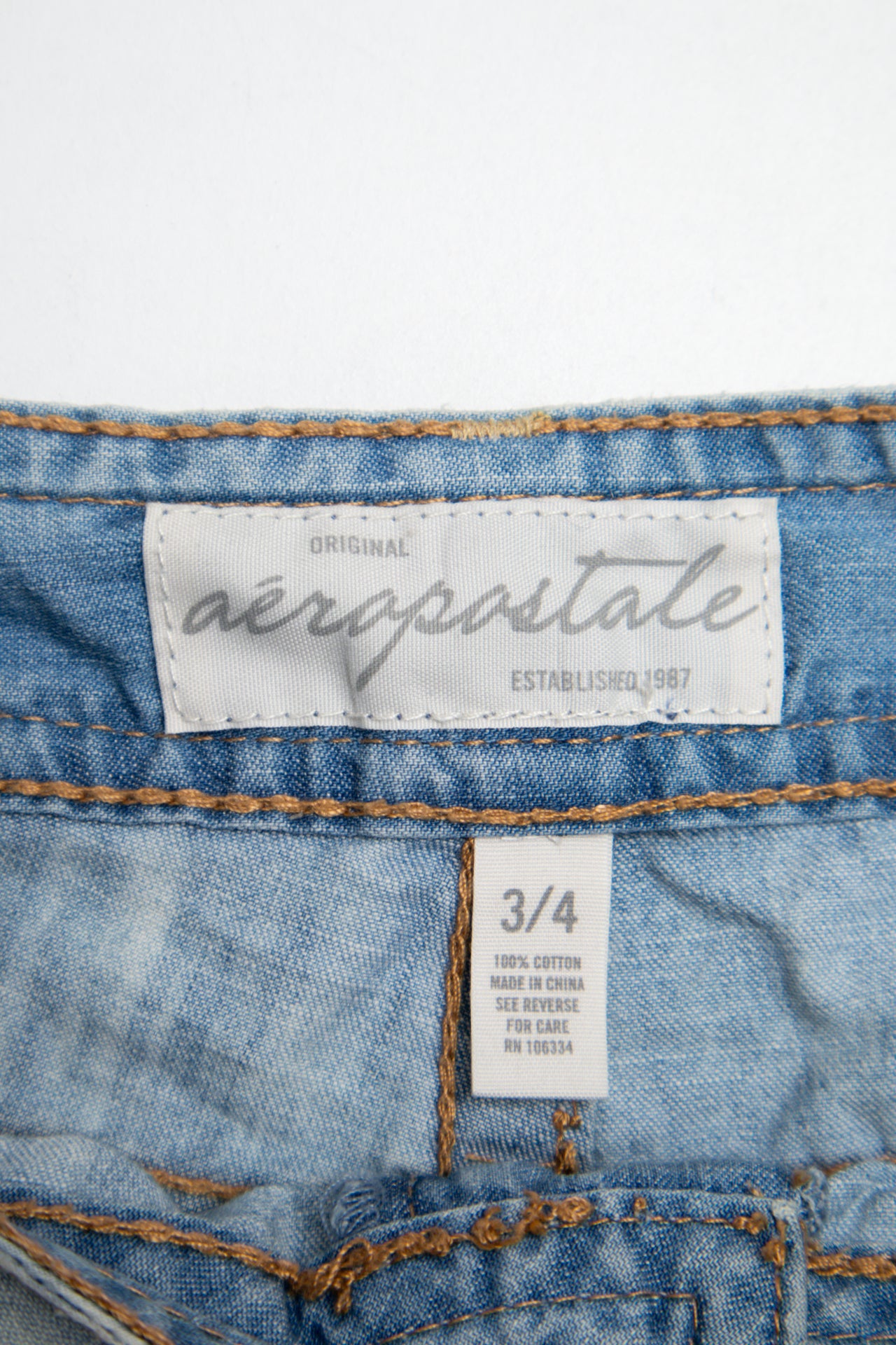 #122 Aeropostale Booty Short Blue | c. 210 | Size 6