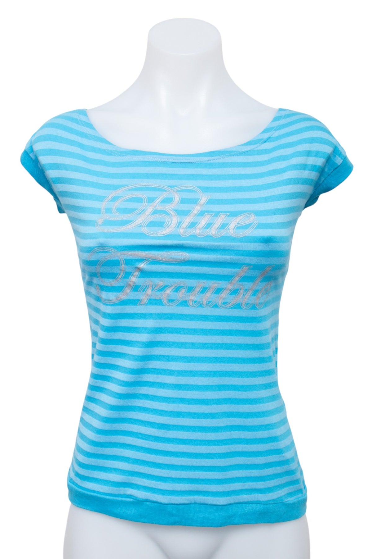 #042 Incandescence T-shirt Blue | c. 209 | Size 8