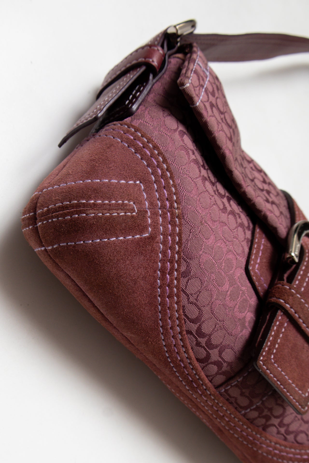 #193 Coach Shoulder Bag Brown | c. 189 | Size
