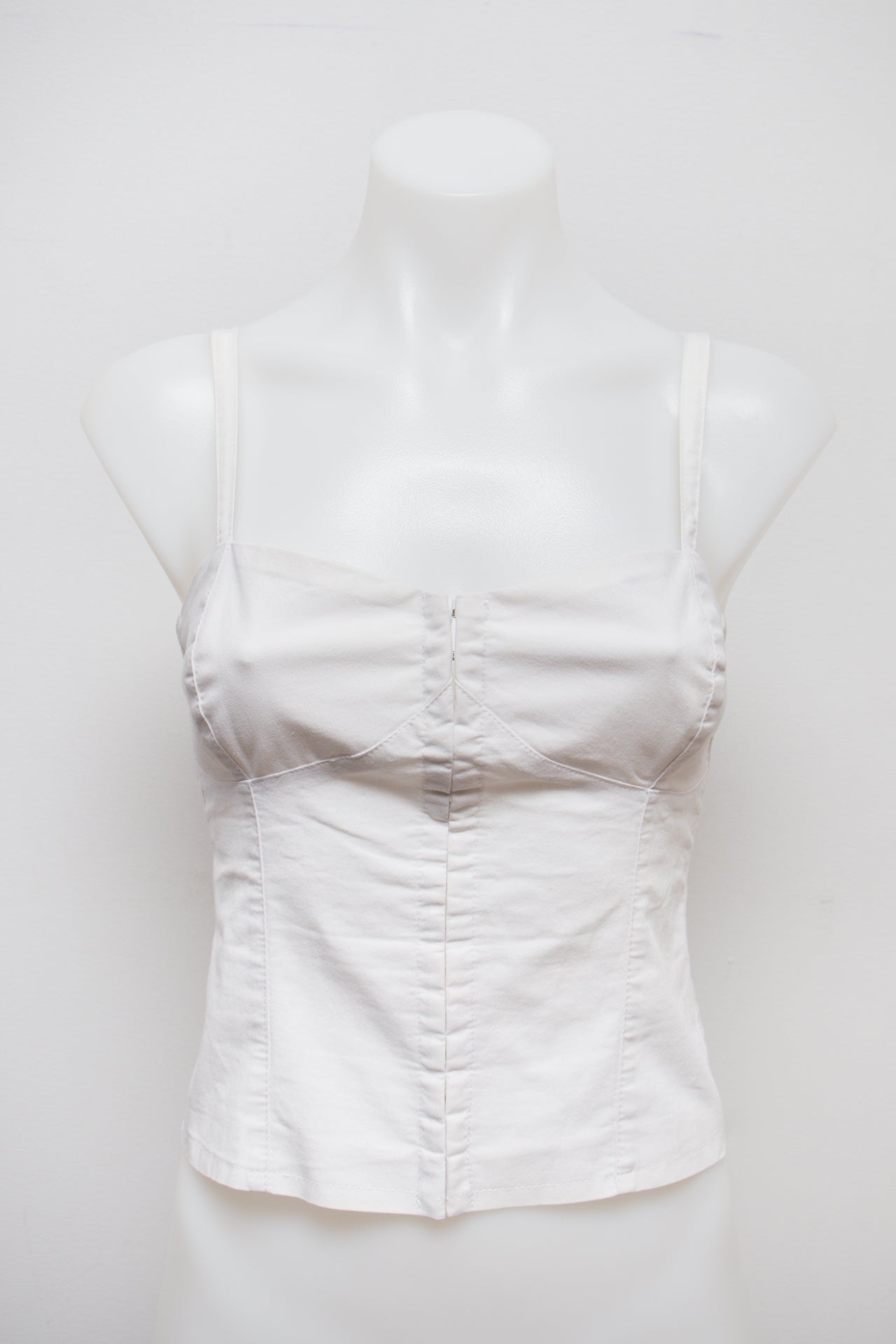 #46 Ennenki Beat Cami Top White | c. 190 | Size 8