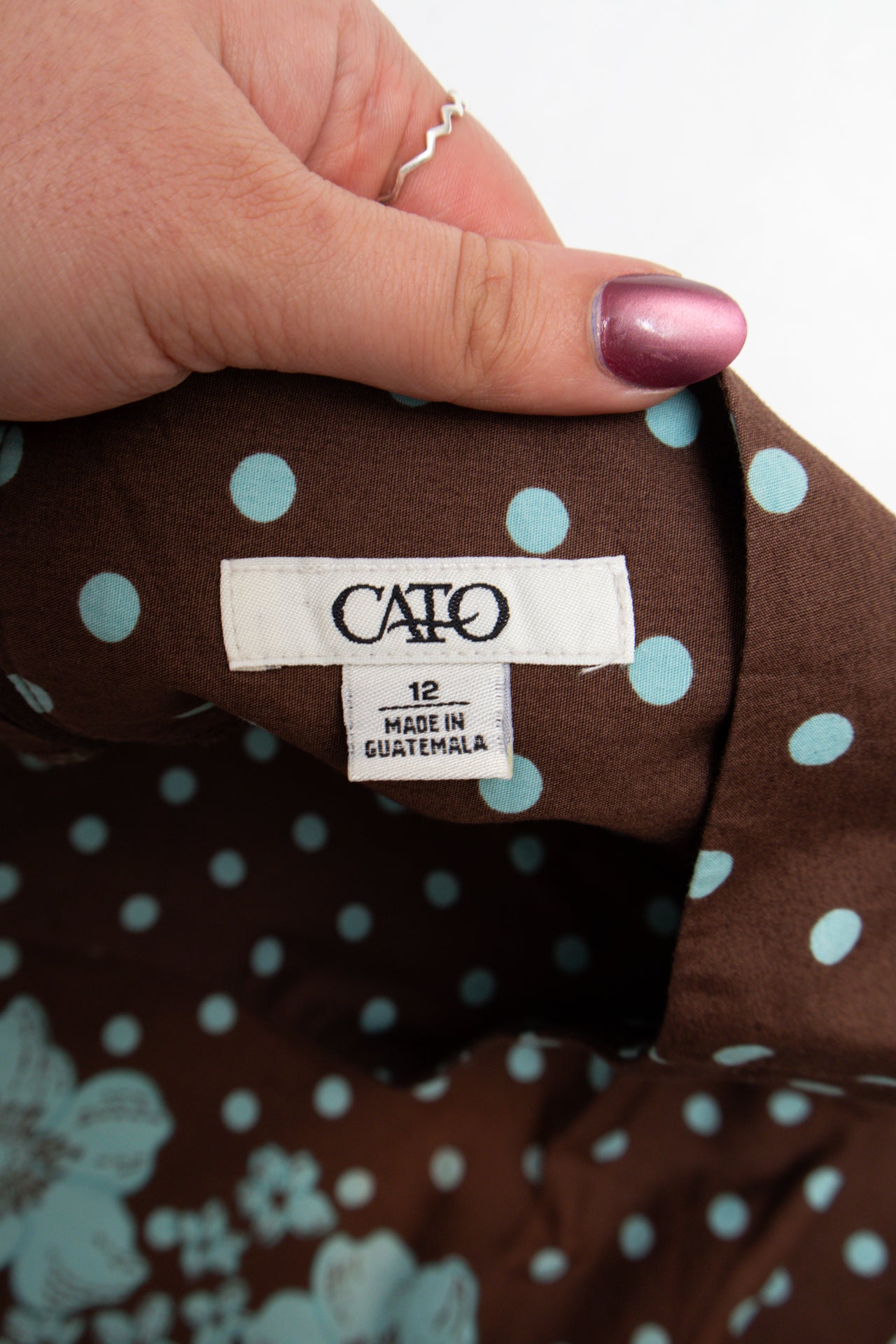 #093 Cato Long Skirt Brown | c. 213 | Size 10