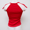 #204 BSK T-shirt Red | c. 203 | Size 8