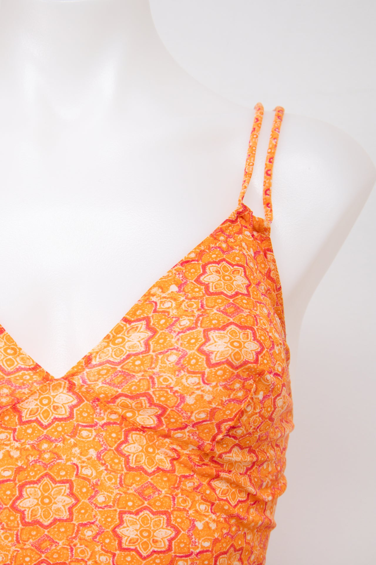 #19 Etam Cami Top Orange | c. 198 | Size 12