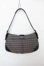 #169 Coach Shoulder Bag Black | c. 206 | Size