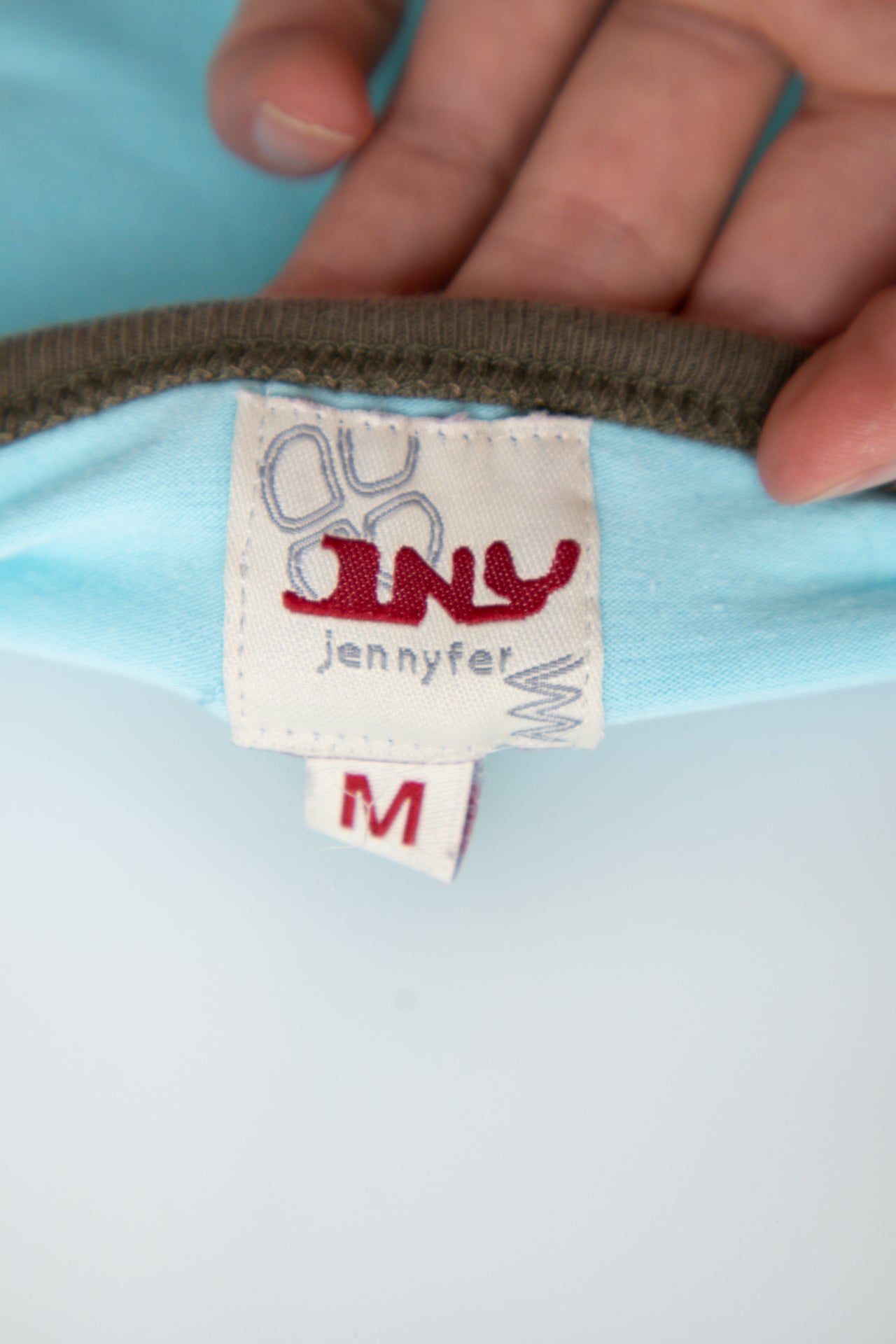 #46 Jennyfer Halter Top Blue | c. 196 | Size 8