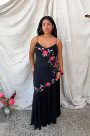 #140 Tnqep Gown Black | c. 213 | Size 12/14