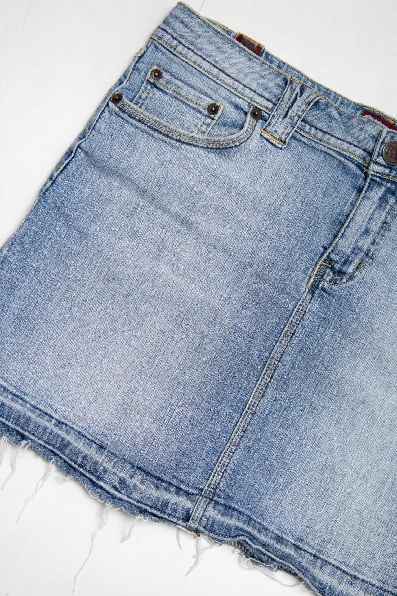 #180 B. Sweet Mini Skirt Blue | c. 191 | Size 10