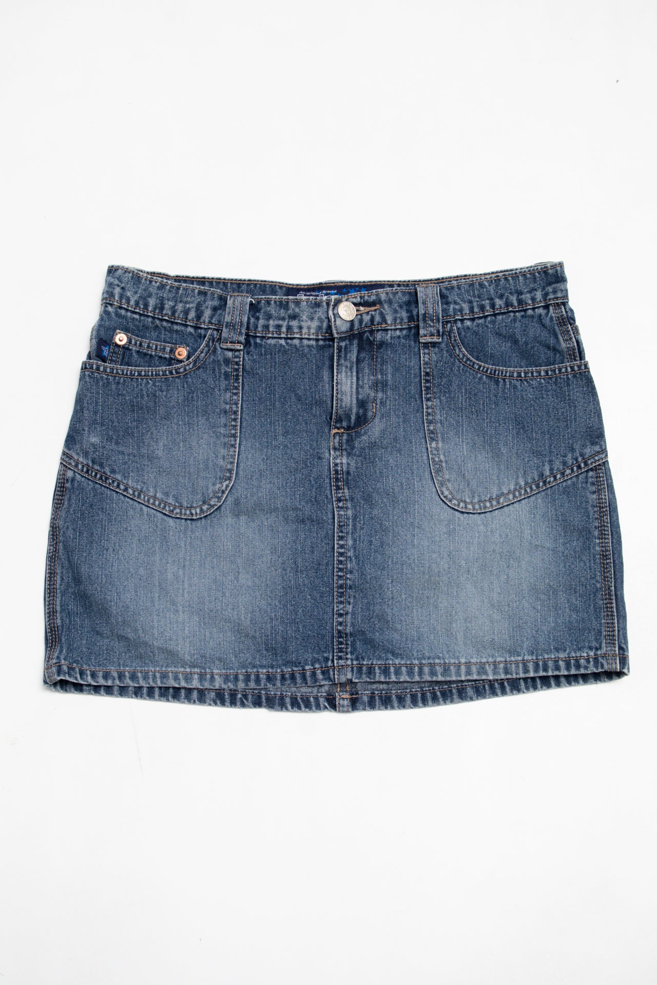 #158 Tyte Mini Skirt Blue | c. 203 | Size 10