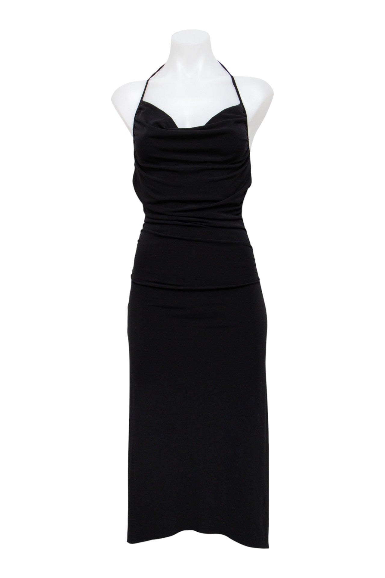 #155 Necessary Objects Halter Top Black | c. 195 | Size 8