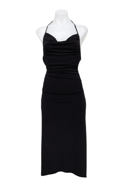 #155 Necessary Objects Halter Top Black | c. 195 | Size 8