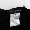 #110 Fleurish Skirt Black | c. 193 | Size 12