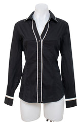 #071 Hollyland Button-Up Black | c. 205 | Size 10