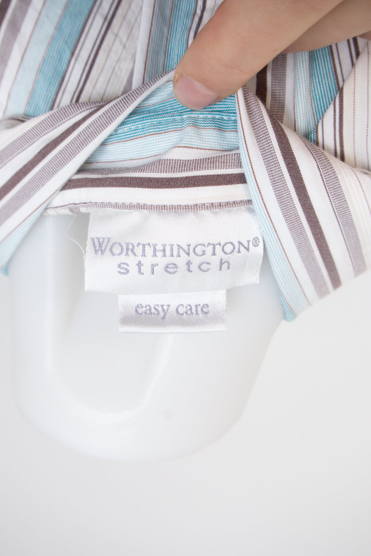 #031 Worthington T-shirt Blue | c. | Size 10/12
