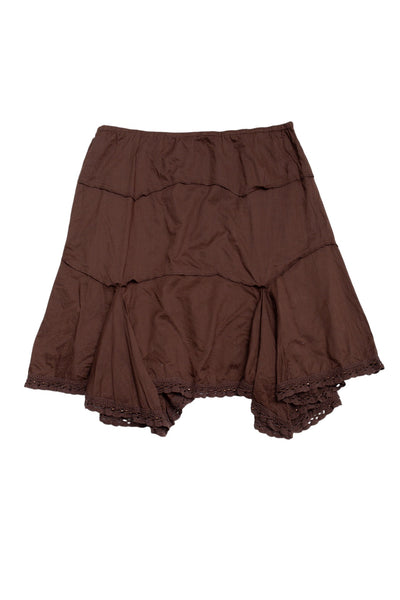 #130 A. Byer Skirt Brown | c. 193 | Size 12