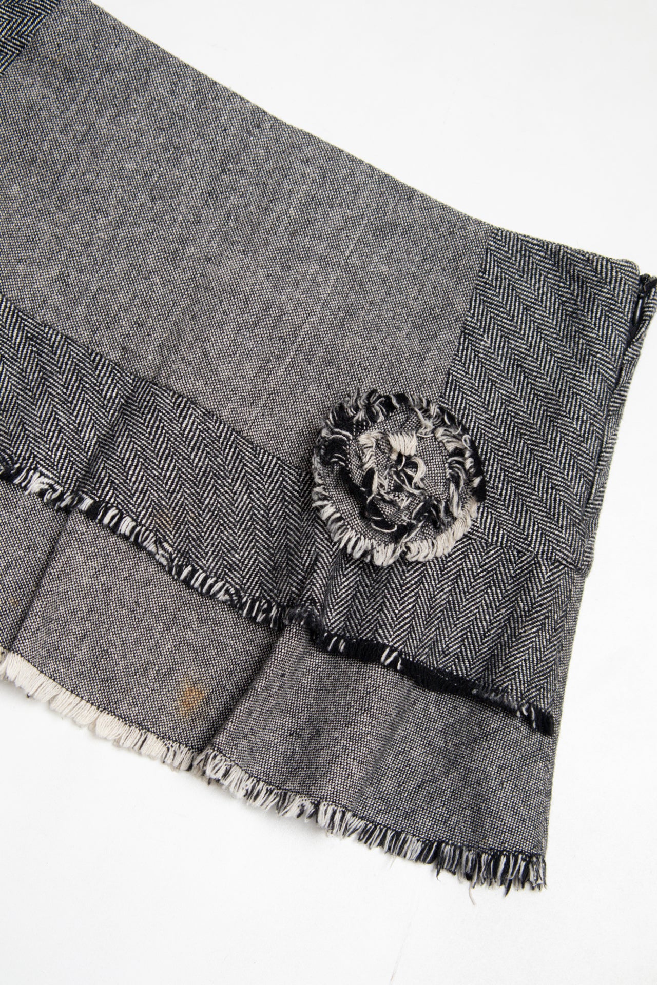 #150 Pimkie Mini Skirt Gray | c. 203 | Size 8