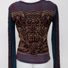 # Save The Queen Tank Top Blue | c. 195 | Size 8