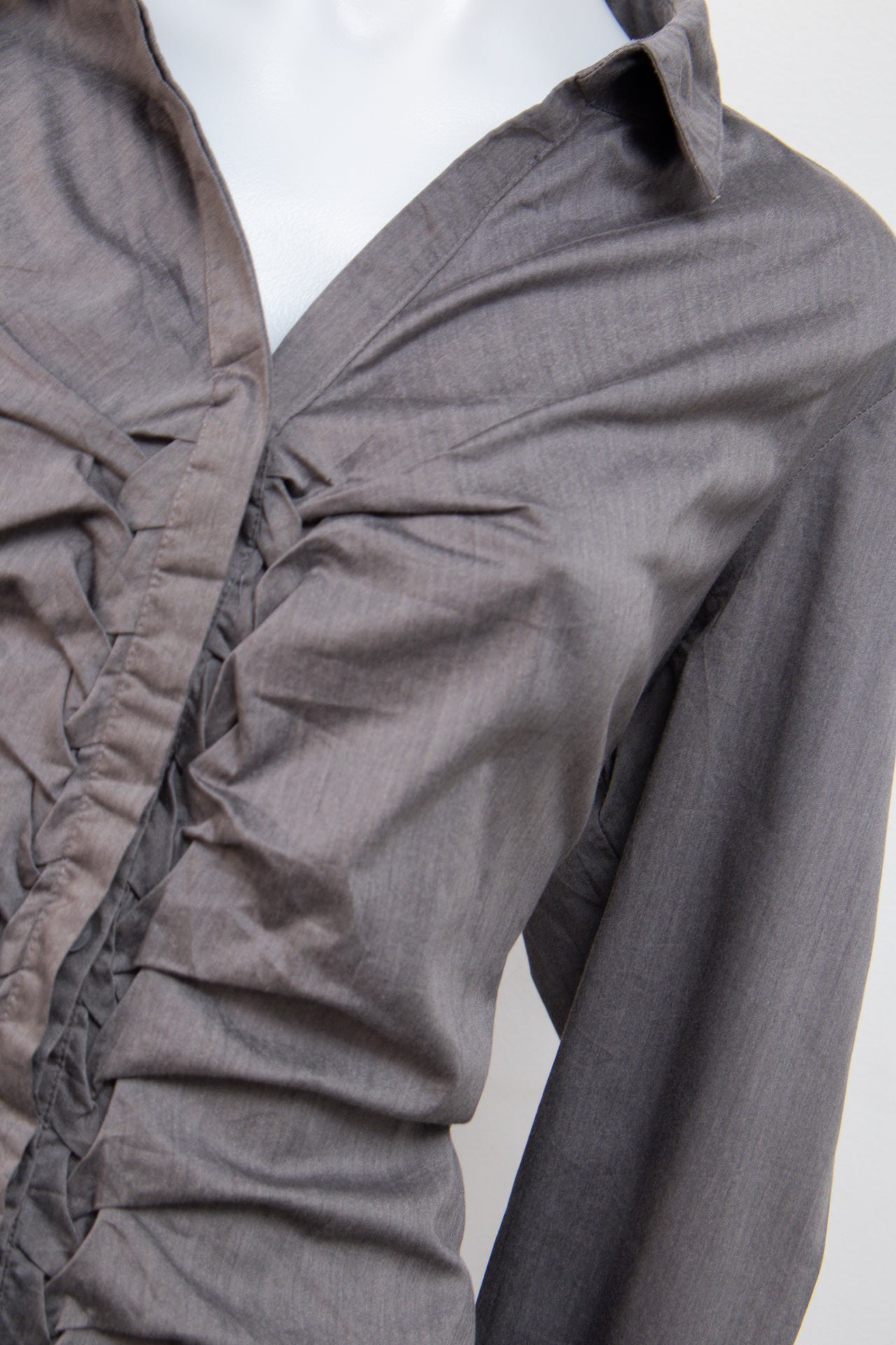 #064 Worthington T-shirt Gray | c. | Size 10