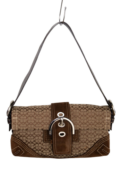 #154 Coach Shoulder Bag Brown | c. 187 | Size