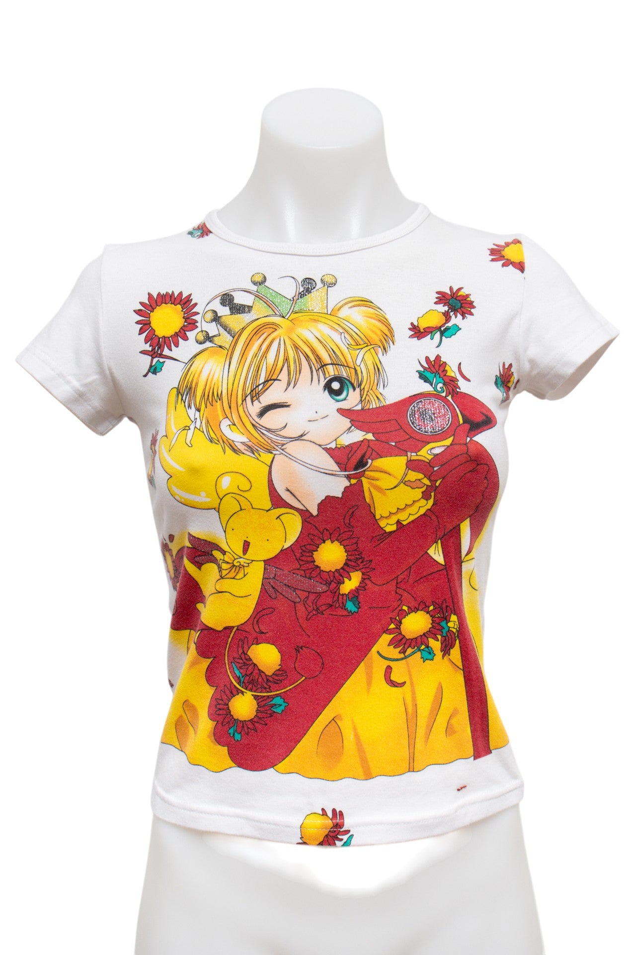 #127 Miss Sixty T-shirt White | c. 185 | Size 6