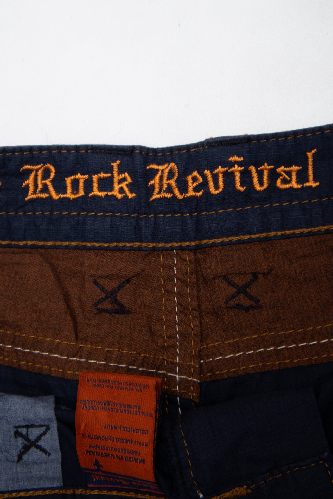 #124 Rock Revival Shorts Navy | c. 201 | Size 16