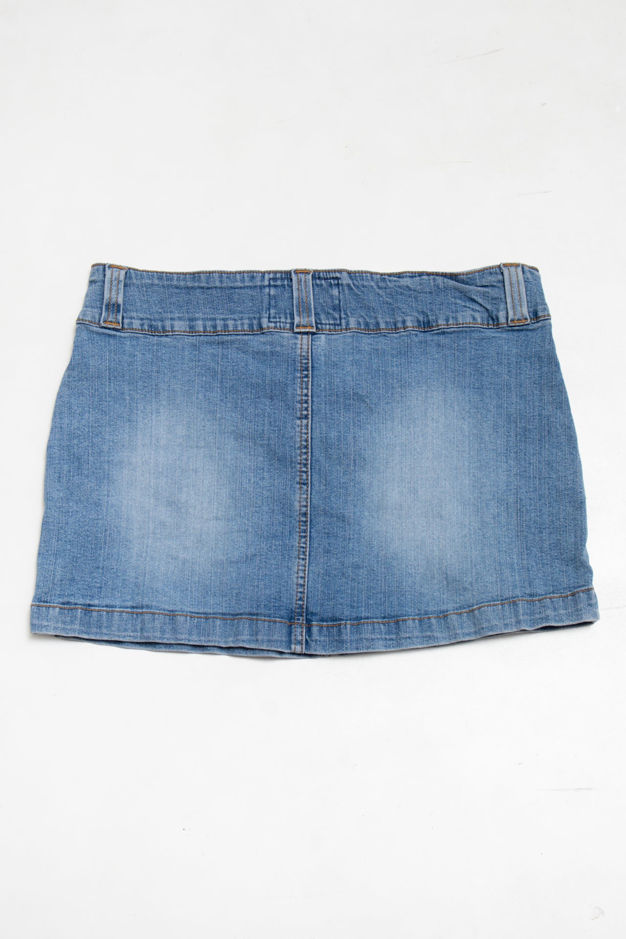 # Blue-asphalt Mini Skirt Blue | c. 189 | Size 8