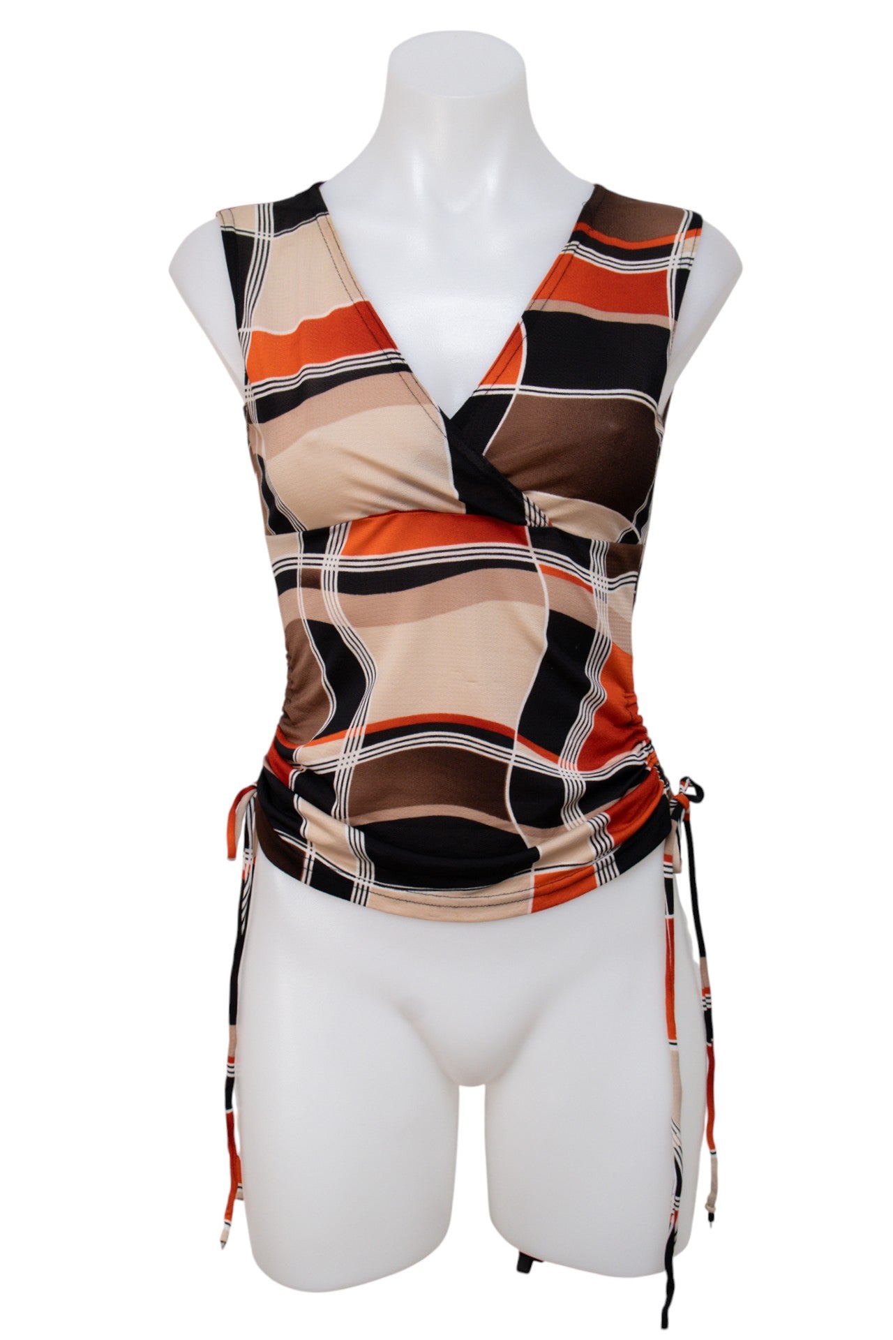 #049 A. Byer Tank Top Orange | c. 199 | Size 8