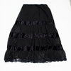 #110 Fleurish Skirt Black | c. 193 | Size 12