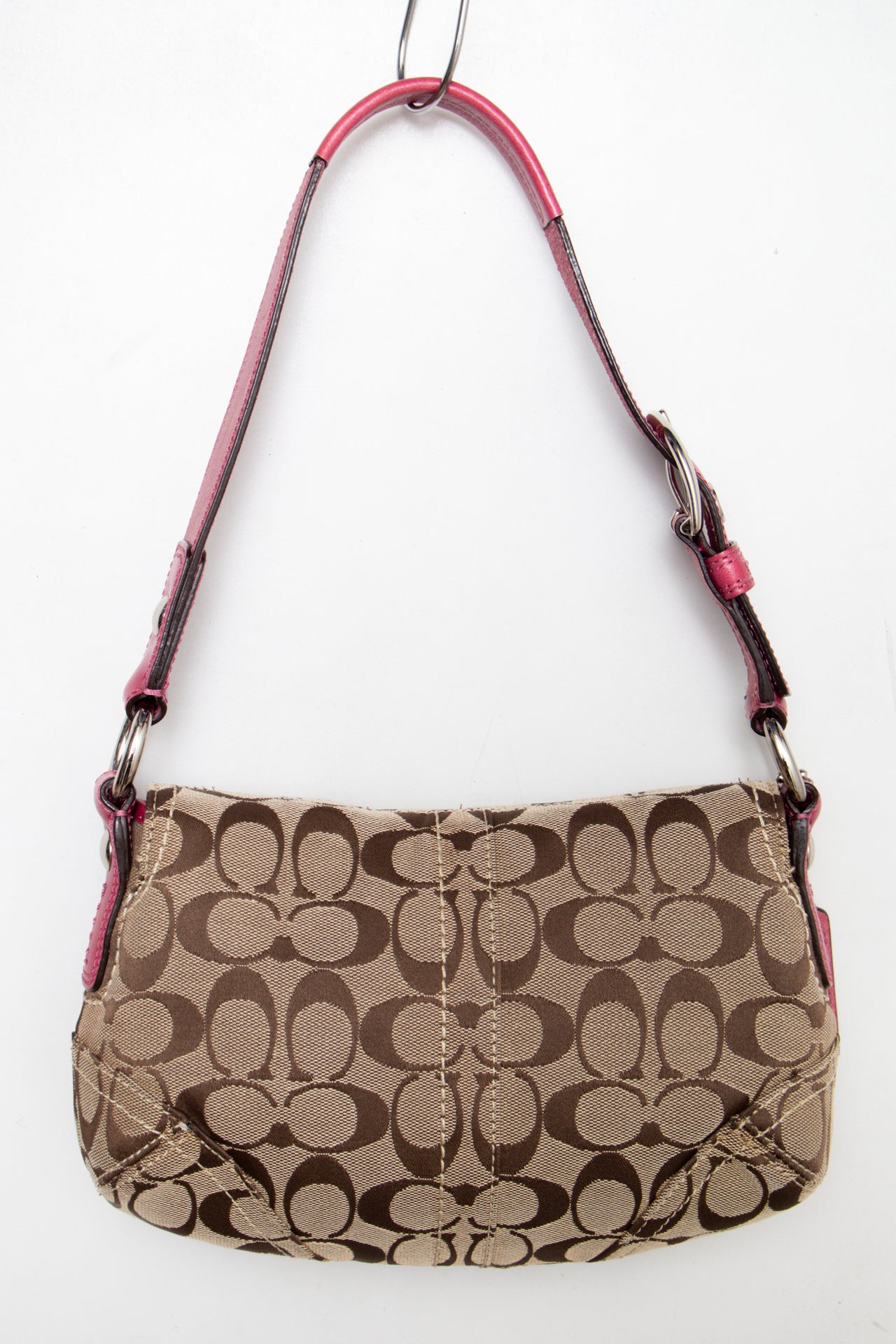 #155 Coach Shoulder Bag Brown | c. 187 | Size