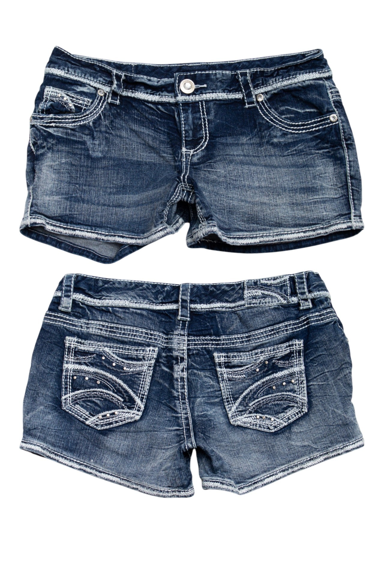 #151 Maurices Denim Shorts Blue | c. 198 | Size 8