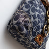 #213 Coach Shoulder Bag Blue | c. 199 | Size