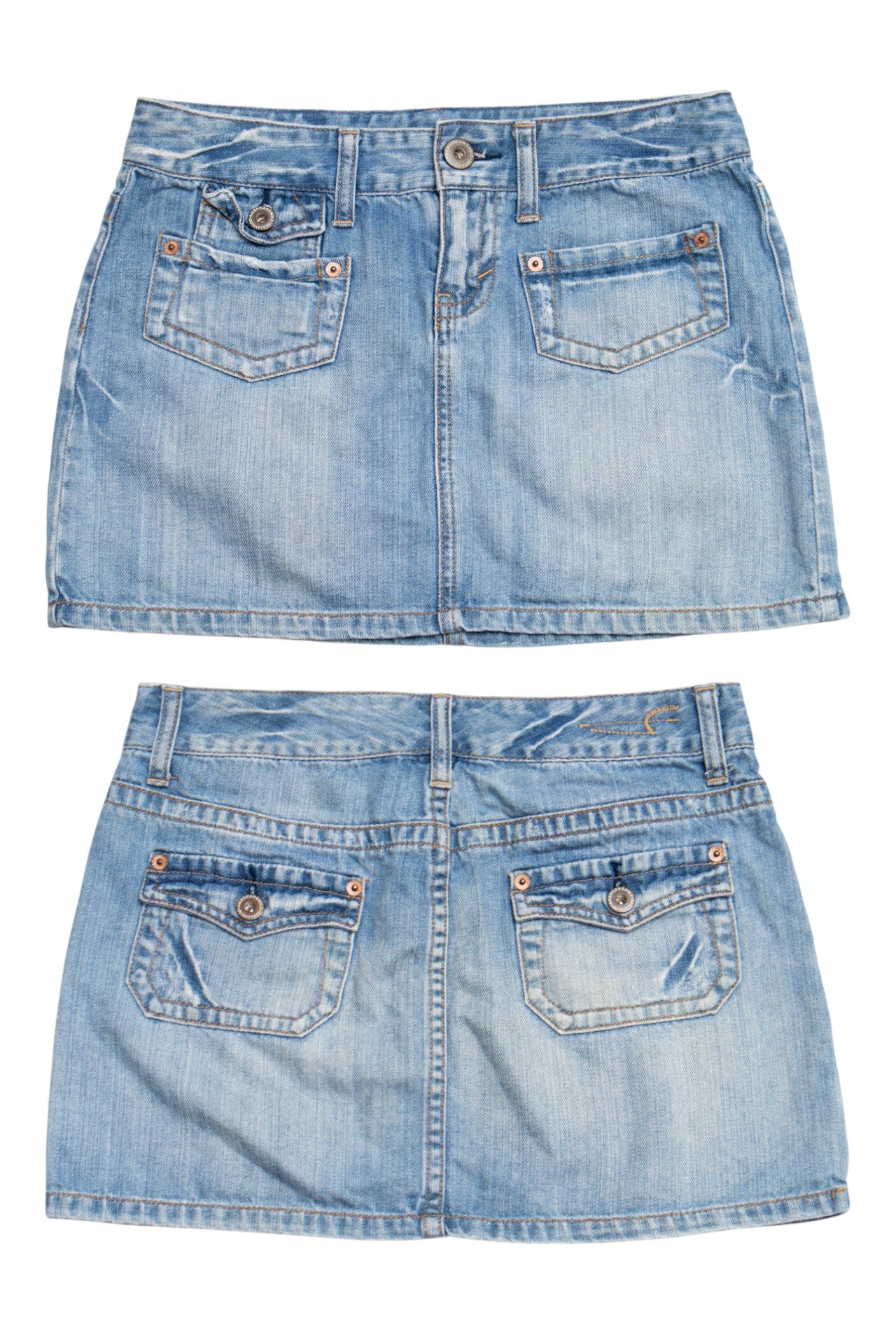 #157 American Eagle Mini Skirt Blue | c. 200 | Size 8