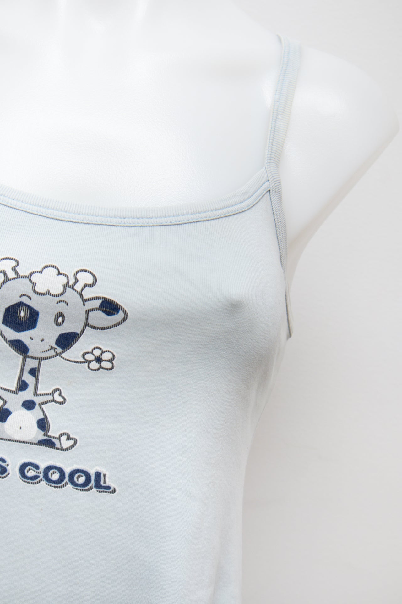 #201 Spot Cami Top Blue | c. 191 | Size 10