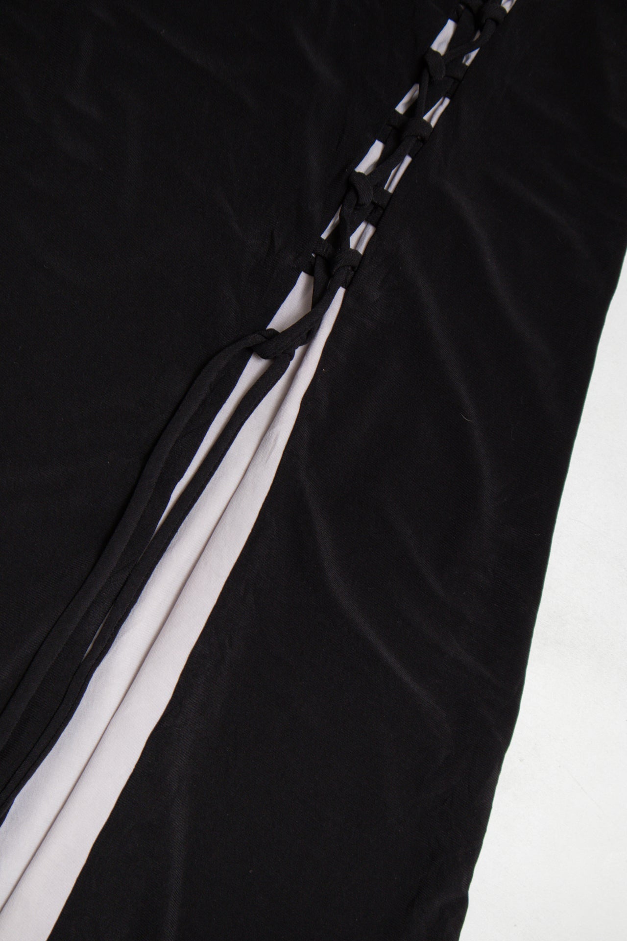 #162 White Moon Skirt Black | c. 189 | Size 8