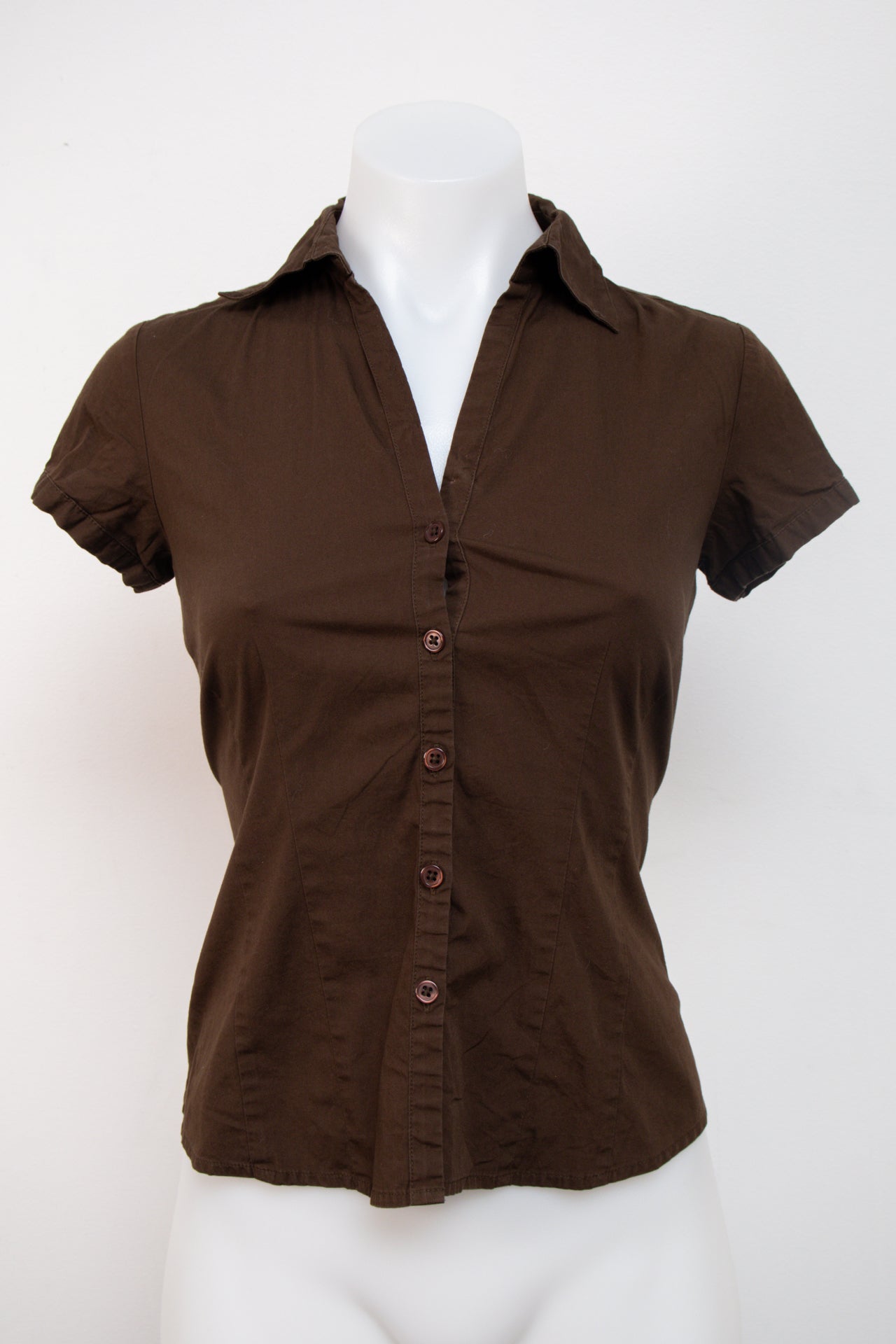 #057 Ann Taylor Petites Cami Top Brown | c. | Size 8
