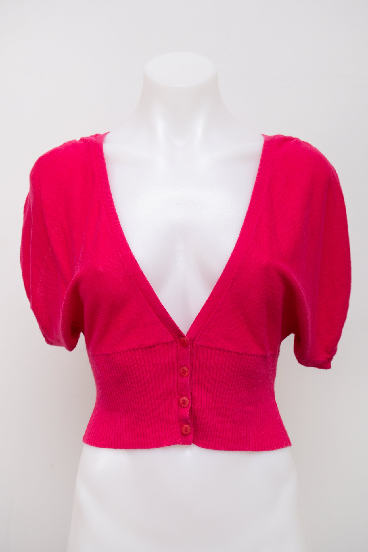 # Guess Cardi Top Red | c. 194 | Size 8