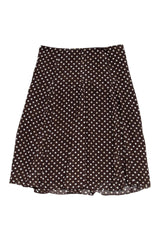 #094 Nine & Co. By Nine West Long Skirt Brown | c. 214 | Size 10
